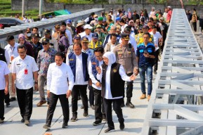 Jembatan Mujur II Lumajang Diresmikan: Pulihkan Koneksitas Ekonomi, Pendidikan dan Sosial