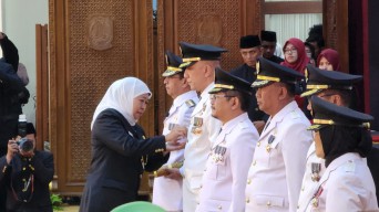 Pj Kepala Daerah Dilantik, Warga Bojonegoro Syukuran, Menikmati Menu Nusantara di Pasar Gubukan