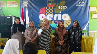 Sosialisasikan Larangan Tenaga Kerja Anak, AOI Adakan Ceria Story Telling di Lamongan