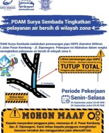 Jalan di bawah Fly Over Pasar Kembang-Jl Diponegoro Ditutup Total Malam Ini
