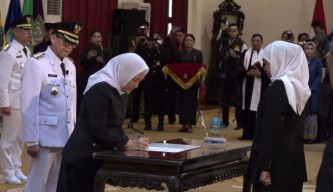 Adriyanto Resmi Jabat Pj Bupati Bojonegoro