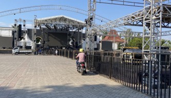 350 Personel Amankan Festival Literasi Digital di Alun-Alun Ponorogo, Menampilkan Naff dan D'Masiv