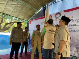 DPC Papera Dukung Prabowo, Resmi Dilantik di Pasar Tonatan Ponorogo