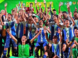 Sidoarjo Raih Emas Sepak Bola Porprov Jatim 2023, Kalahkan Kabupaten Kediri 2-1