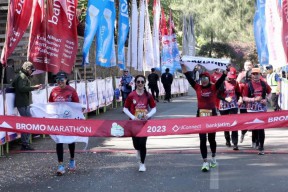 Pasuruan Bromo Marathon, Arumi: Jaga Kebugaran Tubuh dan Memanjakan Mata