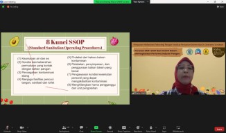 Menjawab Tantangan Dunia Kerja, Himatepa FP Unitomo Surabaya Gelar Webinar Bahas Industri Pangan