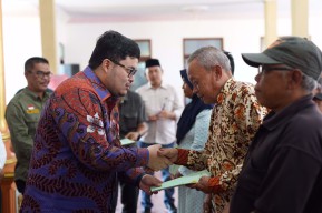 Mas Dhito Targetkan PTSL di Kabupaten Kediri Tuntas dalam 2 Tahun