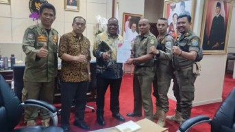 FKBPPPN Lamongan Tagih Janji Kemendagri Angkat Honorer Satpol PP