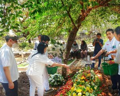 Upacara Pemakaman di GBIS Tawangrejo Pandaan, Sekretaris Kenang Mendiang Ketua DPD Perindo Pasuruan