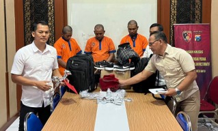 Komplotan Pencuri Kran Pasar Induk Among Tani Kota Batu Diringkus