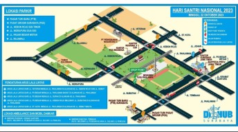 2000 Warung Rakyat, Gibran Pamit, Parkir Hari Santri di Surabaya