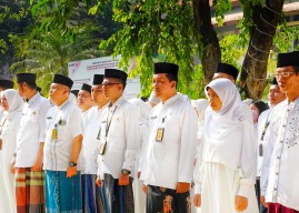 Peringati HSN, ASN se-Sidoarjo Kenakan Pakaian ala Santri