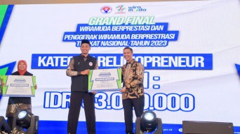 Kampung Edukasi Antar Pemuda Lamongan Juarai Wirausaha Berprestasi Kemenpora