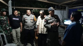Satpol PP Kota Blitar Bersama 3 Pilar Gelar Patroli Jaga Kondusifitas Jelang Pemilu