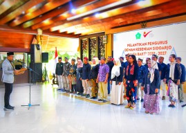 Bupati Sidoarjo Lantik Pengurus Dakesda 2022-2027, Ini Harapannya