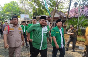 Kunjungi Bangkalan, Menag Geram Muassis NU jadi Bahan Kampanye