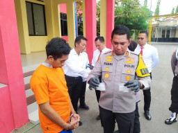 Nyamar Jadi Ojol, Polres Bangkalan Tangkap Kurir Narkoba