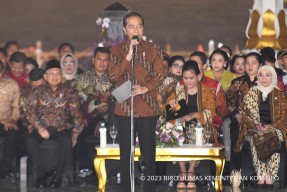 Istana Berbatik, Ini Makna Filosofis Motif Parang yang Dikenakan Presiden Joko Widodo