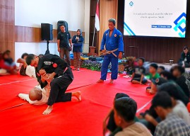 Kembalikan Kepercayaan Diri, Puluhan Anak Korban Kekerasan di Sidoarjo Diajari Jiu Jitsu