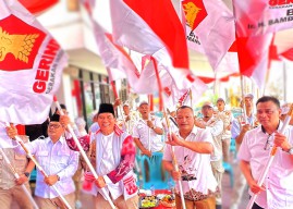 Dewan Pakar Gerindra Gelorakan Dukungan Prabowo-Gibran di Sidoarjo