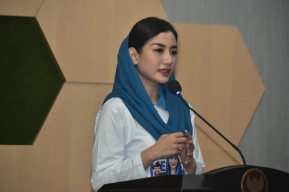 Hadiri Jambore Kader Posyandu Kabupaten Trenggalek, Ini Pesan Novita