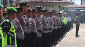 250 Personel Dikerahkan Polres Trenggalek untuk Amankan Pilkades
