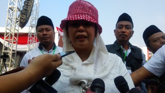 Hadiri Apel HSN 2023 di Surabaya, Yenny Wahid Serukan Solidaritas untuk Palestina