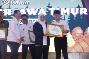 Trenggalek Borong 3 Penghargaan Dalam Jambore Perhutanan Sosial Jawa Timur tahun 2023