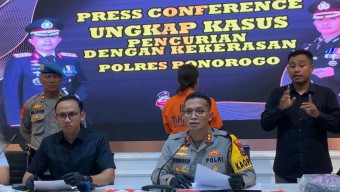 Polisi Tetapkan Tersangka Perampokan Hotel Telaga Ngebel, Ini Fakta-faktanya