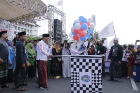 Jalan Sehat HSN 2023 Berlangsung Meriah, Bupati Sugiri: Gelorakan Ponorogo sebagai Kota Santri