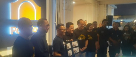 Resmikan Pos Bloc di Surabaya, Erick Thohir: Jangan Semua Event Dikomersialkan