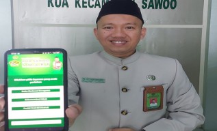 Mengurus Administrasi Keagamaan Tak Perlu Ribet, Cukup Buka Aplikasi KUA Sawoo Smart