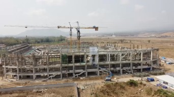 Progres Pembangunan Stadion Gelora Daha Jayati Kediri Capai 58 Persen
