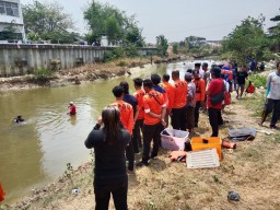 Bolos Sekolah, Siswa SMP Sampang Tenggelam di Sungai