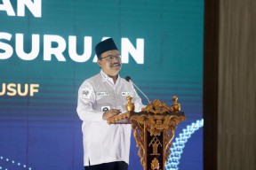 Pisah Sambut Kepala Lapas IIB Pasuruan, Gus Ipul Ucapkan Selamat