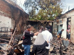 Lupa Matikan Kompor, Dua Rumah di Kota Malang Terbakar
