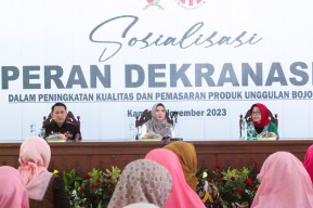 Dekranasda Bojonegoro Beri Dukungan dan Fasilitasi Pelaku UMKM Lokal