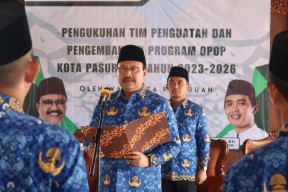 Gus Ipul Kukuhkan Pengurus OPOP Kota Pasuruan Masa Bakti 2023-2026