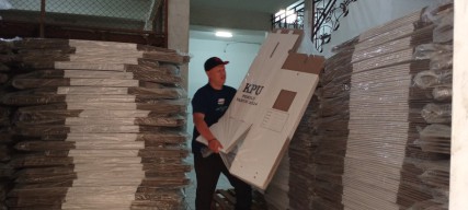 3.061 Kotak Suara Telah Diterima KPU Kota Batu untuk 611 TPS