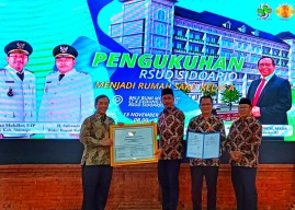 RSUD Sidoarjo Dikukuhkan jadi Rumah Sakit Tipe A, Selamat!