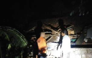 3 Rumah di Bojonegoro Roboh Diterjang Angin Kencang Disertai Hujan Deras