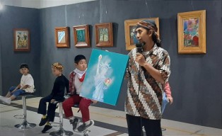 Sanggar Daun Gelar Pameran Seni Rupa Expresi