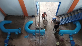 Reservoir Bunder Ditarget Selesai Tahun Ini, Warga Duduksampeyan Gresik Bakal Nikmati Air Bersih