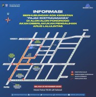 Rekayasa Lalu Lintas untuk Pajak Extravaganza Ponorogo dengan Bintang Tamu Happy Asmara