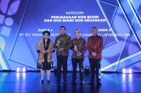 IPC TPK Raih Juara 1 Annual Report Award 2022