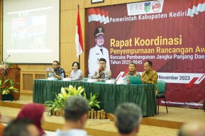 Susun Rancangan Awal RPJPD, Mas Dhito Tekankan Pentingnya Perencanaan