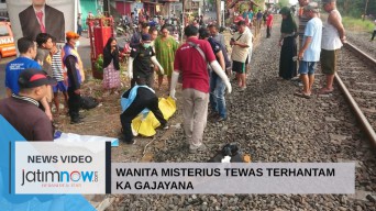 Video: Wanita Misterius Tewas Tertabrak KA Gajayana