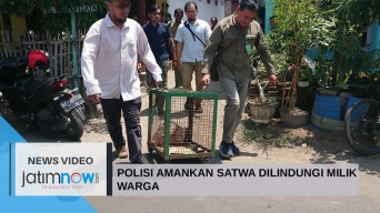 Video: Polisi Amankan Satwa Dilindungi Milik Warga Tulungagung