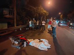 Motor Oleng, Pengendara Asal Trenggalek Tewas di Kolong Bus Patas Harapan Jaya