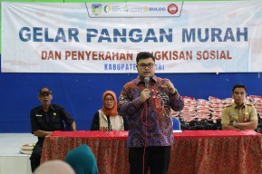 Jaga ketahanan Pangan, Mas Dhito Siapkan Warehouse dan Tempat Pengeringan Gabah